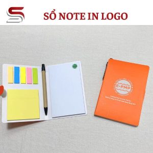 Sổ Note In Logo - Quà Tặng Quảng Cáo