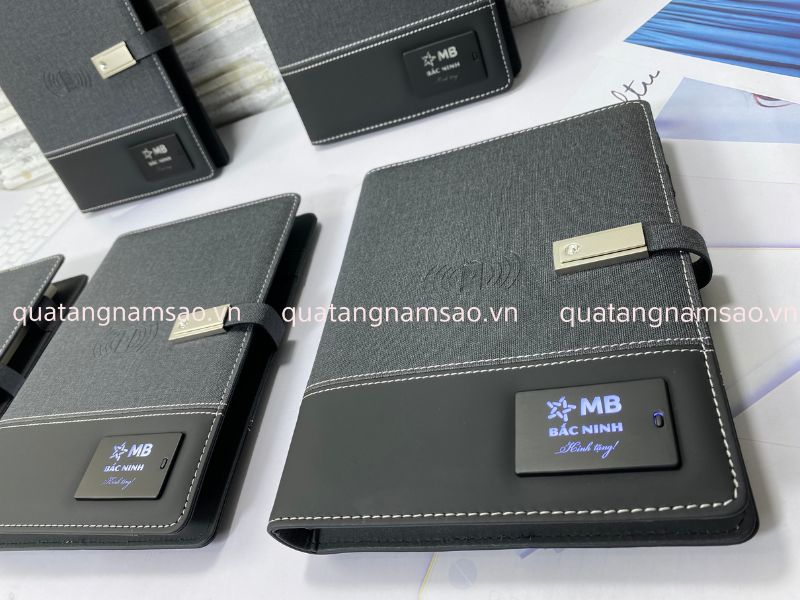 Sổ đa năng in logo - Khách hàng MB Bắc Ninh