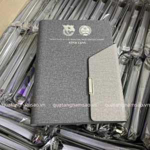 Sổ A5 Gáy Còng In Logo Quà Tặng Khách Hàng