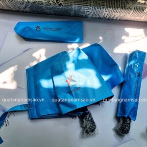 Ô Gập 3 Tự Mở 8 Nan In Logo Công Ty