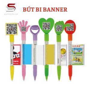 Bút Banner In Logo Quảng Cáo - Mẫu 01