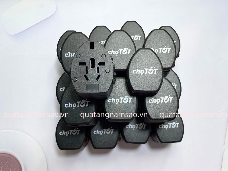 adapter in logo quà tặng