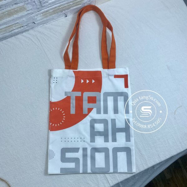 túi tote in logo