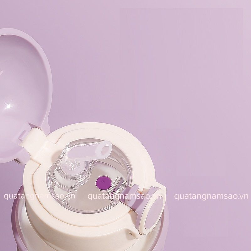 có ống hút tiện lợi