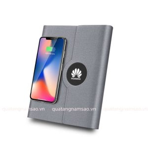 Sổ Sạc Đa Năng In Logo Công Ty - Mẫu 10