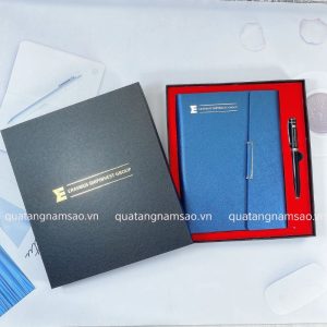 Bộ Quà Tặng Sổ Bút In Logo
