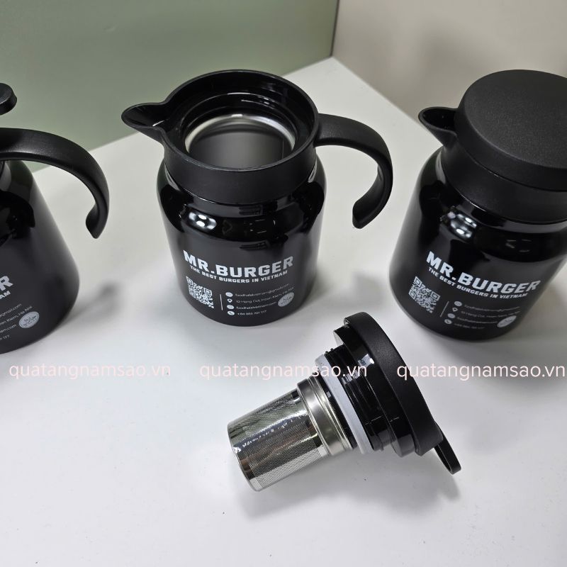 ấm giữ nhiệt có lõi lọc trà inox