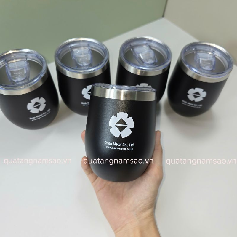 Cốc inox 304, nắp nhựa