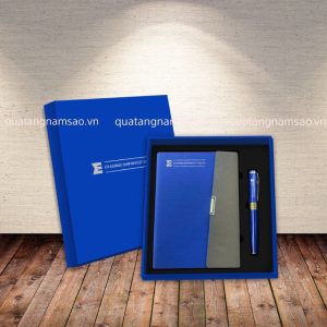 Hộp Quà Tặng Sổ Bút In Logo