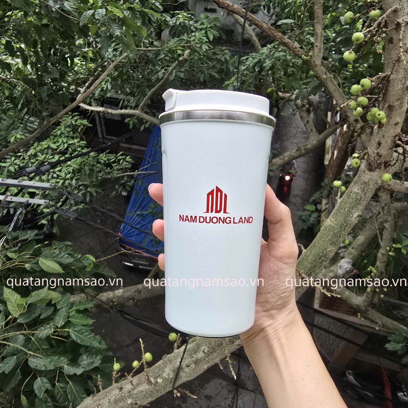 cốc giữ nhiệt 510ml in logo công ty