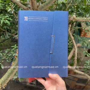 Sổ Da In Logo - Khách Hàng Hàng Hải